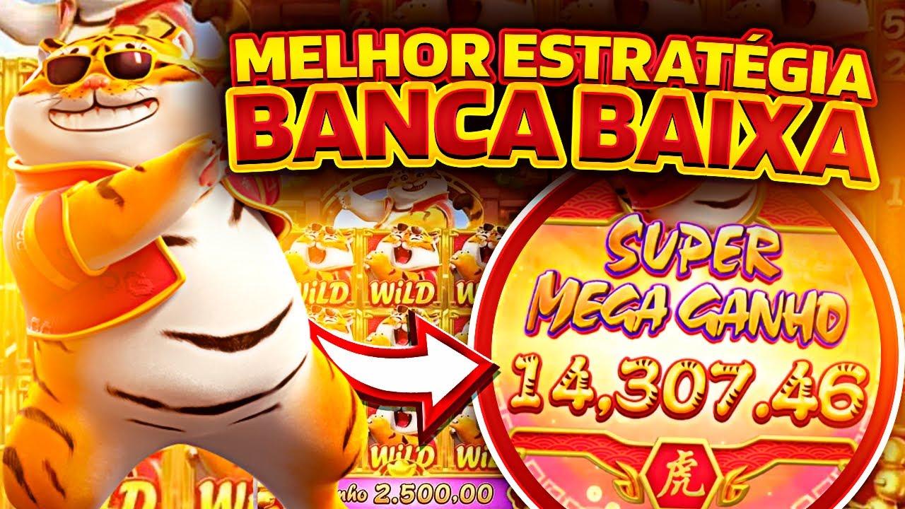 FORTUNE TIGER NOVA ESTRATÉGIA PARA SUBIR BANCA BAIXA! JOGO DO TIGRE