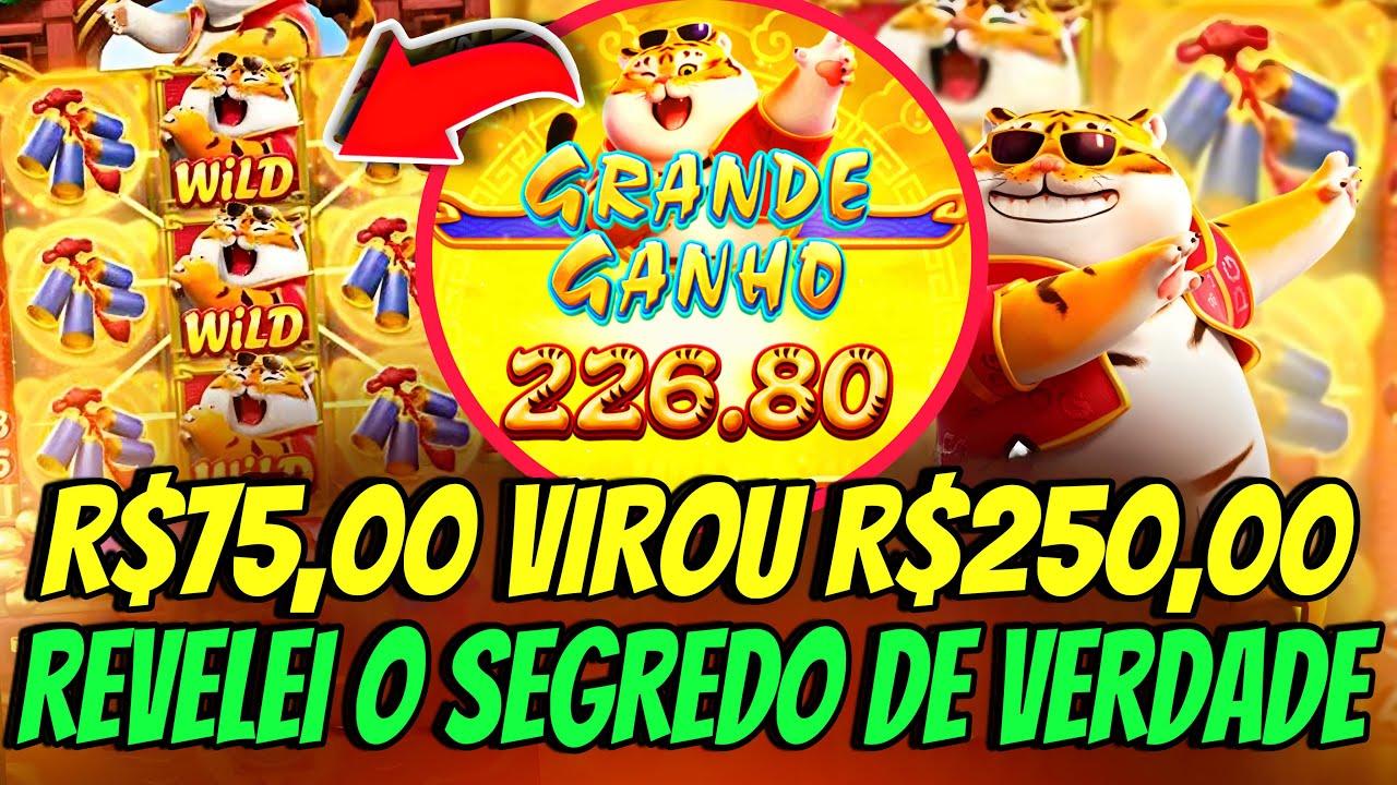 380$ P/DIA FORTUNE TIGER (GANHAR DINHEIRO) R$ 5912 POR DIA 18.10