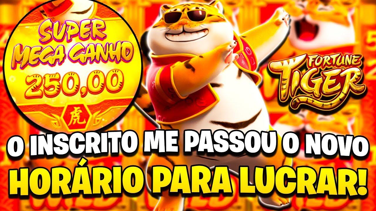 CORRE!! MELHOR HORARIO PARA LUCRAR NO FORTUNE TIGER REVELADO