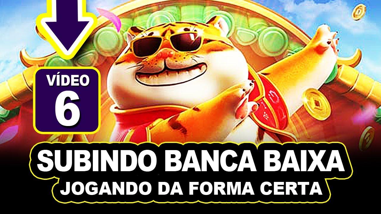 JOGANDO COM BANCA BAIXA NO FORTUNE TIGER GANHAR DINHEIRO 01.10.2023
