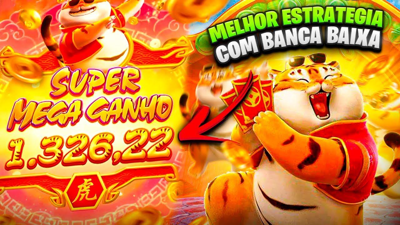 FORTUNE TIGER GANHAR DINHEIRO NOVA estrategia GANHAR MUITO com BANCA BAIXA