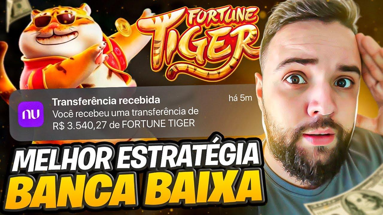 FORTUNE TIGER - COMO JOGAR COM BANCA BAIXA NO JOGO DO TIGRE