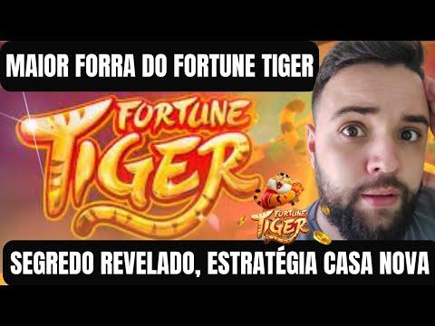 TIGRE DA FORTUNA A ESTRAT'EGIA REVELADA PARA GANHAR MUITO NO JOGO DO TIGRE  E LUCRAR MAIS D