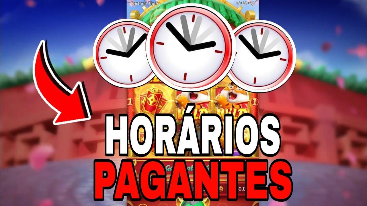 horario que o fortune tiger paga