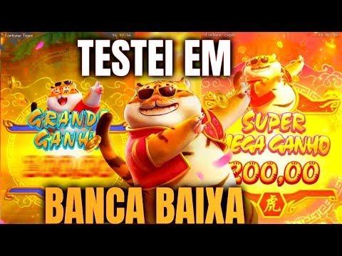 COMO JOGAR COM BANCA BAIXA NO JOGO DO TIGRE FORTUNE TIGER ! 